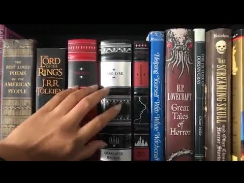 ASMR | BOOK SHELF TAPPING 📖