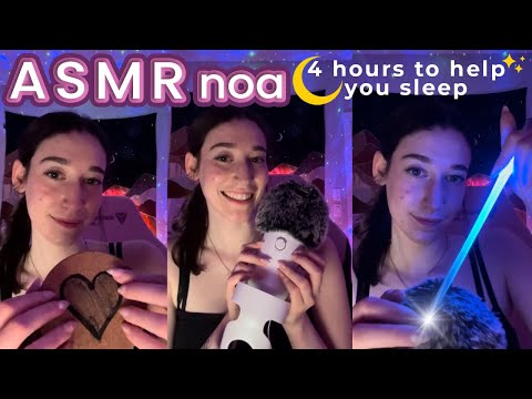 Energy Rain, affirmations +more | #asmr  to help you sleep and relax 💕| 4 HOURS | live #126
