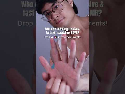 I was SWEATING making this AGGRESSIVE Skin Scratching ASMR!