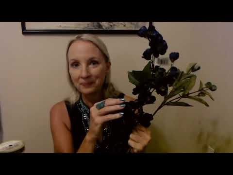 ASMR | Creating a Peacock Wreath (Soft Spoken)