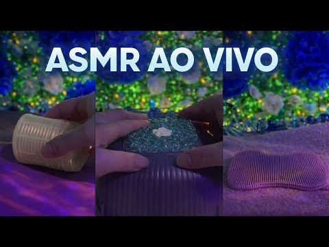 ASMR Live para Ansiedade e Insônia 