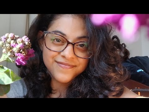 ASMR - Flores no seu rosto