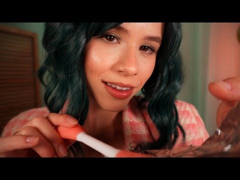 ASMR Salão de Beleza Roleplay 🪞 Hidratação, Escova, Tintura e Relaxamento Total