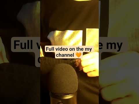 ASMR Fabric Scratching #asmr #asmrvideo #fabric #scratch