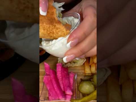 Shawarma #shorts #asmr #ytviral #chicken