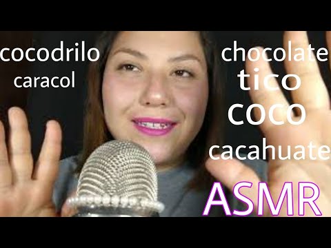 ASMR en español l PALABRAS DETONANTES SUSURRADAS 👄💤