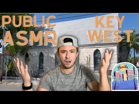 Key West, Florida ASMR | Fast ADHD ASMR in Coral Church | Public & ADHD ASMR