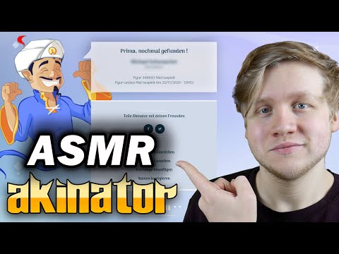 ASMR Gaming | Der AKINATOR kennt ASMR? auf Deutsch/German