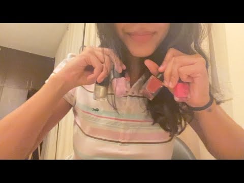 Asmr doing your nails for an event ♡ ༘*.ﾟ💅