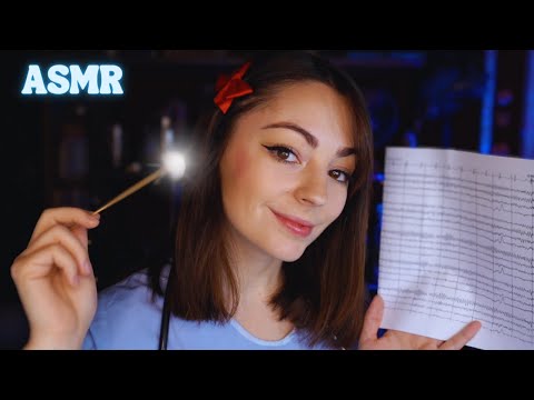 ♡ ASMR  -  EXAMEN MEDICAL DES NERFS CRÂNIENS ULTRA RELAXANT ♡