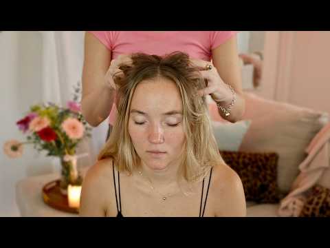 ASMR Calm Your Restless Mind 😴✨ Hair Play (Hands Only) & Tingly Scratches