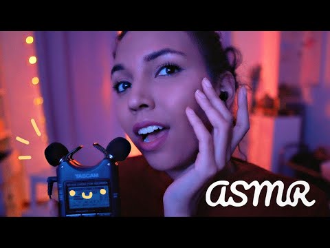 ASMR ✨ Mots déclencheurs hivernaux au creux de ton oreille (TASCAM au coin du feu)