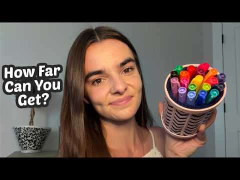 ASMR Pick a Pen Game | Can You Make it to the End?