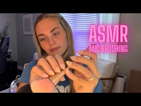 ASMR | Mic & Face Brushing For Sleep 💤