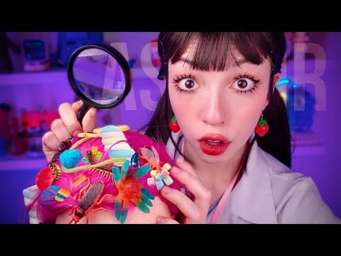 [ASMR] DOUTORA DRIMI LIMPA A CABEÇA DE DOCES INFECTADOS 🍭