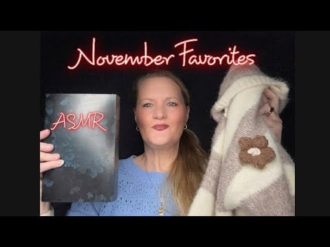 ASMR ⚠️ Achtung Tinglesgefahr November FAVORITES • Whispering • Tapping / Show & Tell