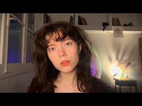 Time to reset | 🩵ASMR gently touching your face 