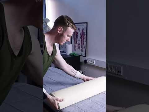 Prepping the Massage ASMR  #asmr #relax #massage