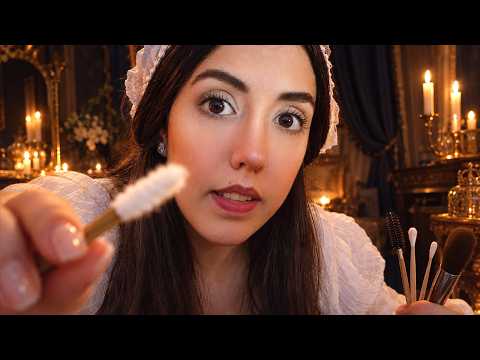 ASMR Your Royal Handmaiden Cleans Your Ears 👑 | Deep Ear Cleaning & Whispers