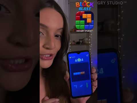 ASMR escovando seu cabelo #blockblast #hungrystudio #asmr #relax #visualtingle #asmrbrasil