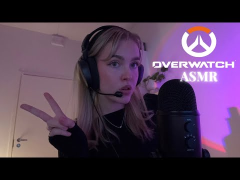 ASMR SUOMI pelataan overwatchia | jetpack cat: new support hero!!!