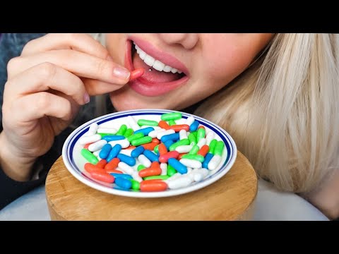 #ASMR | DÉGUSTATION DE " CARENSAC " (pills candy)