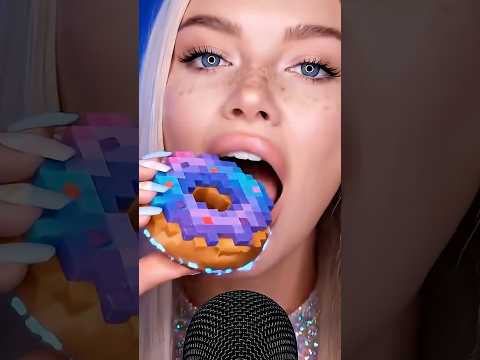 This Donut is Made of Pixels… Watch What Happens! ✨ASMR