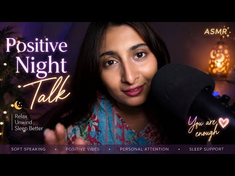ASMR | Gentle Night Time Talking to Relax Your Mind ✨