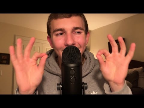 Asmr fishbowl effect inaudible mouth sounds and whispers