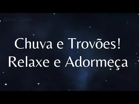 🌧️ 10 MINUTOS DE CHUVA E TROVÕES PARA RELAXAR AGORA MESMO