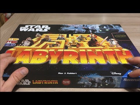 Labyrinthe Star Wars / Jeu de société - ASMR Français