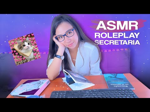 ASMR | Tu SECRETARIA se ENAMORA de TI