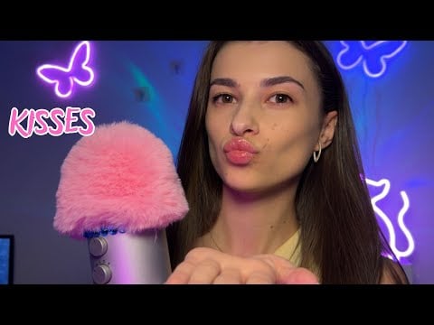 Asmr | Soft Kisses & Mouth Sounds 💋👅For your deep sleep 😴