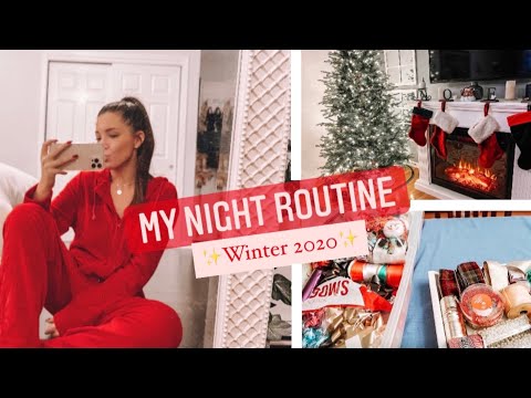 ASMR - My Winter Night Routine ❄️