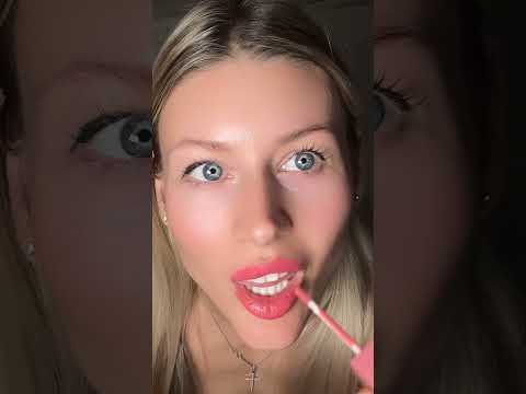 [4K USA ASMR] Gloss So Close You Can Feel It 💋 | Softest Texture & Real Sound #ASMR #Shorts #4KASMR