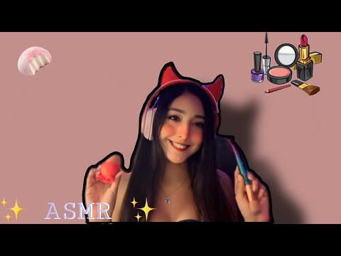 ✨ASMR| Tu amiga te maquilla- Roleplay ✨