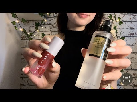 ASMR - Over Explaining while doing your Skin Care 🧖‍♀️💤