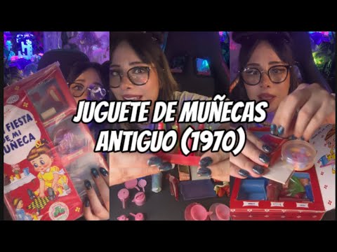 Juguete de muñecas antiguo 💕 #asmr #juguete #vintage #juguetesantiguos