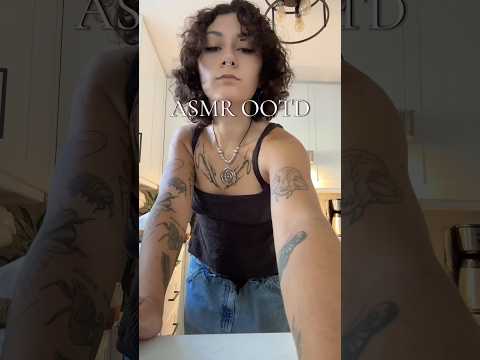 ASMR OOTD - to support my TikTok look up this username; asmr.malia1 😚 #asmr #shorts #ootd
