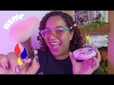 ASMR PINTORA PINTANDO VOCÊ 💕✨