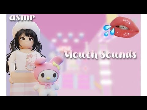 ROBLOX ASMR ★ Mouth sounds 100% sensibility for sleep
