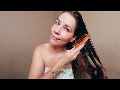 Wet Hair Combing ASMR