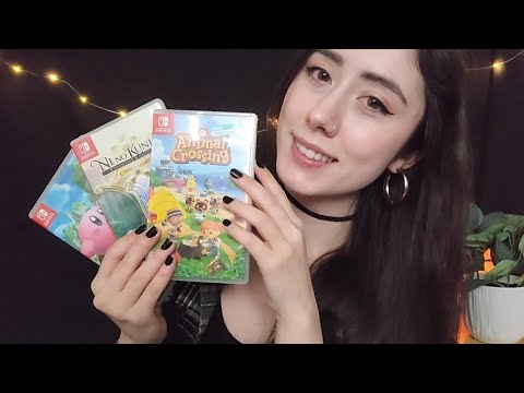 ASMR | Nintendo Switch Games Show-and-Tell