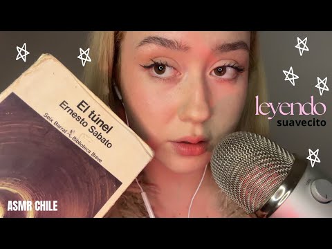 ASMR LEYENDO MI LIBRO FAVORITO🤍 EL TÚNEL PT.9