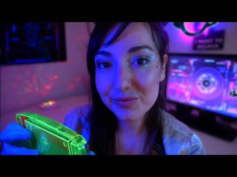 ASMR Rearranging Your Cyborg Face 🤖(Neural Reboot, Face Cleaning) Sci-Fi Roleplay