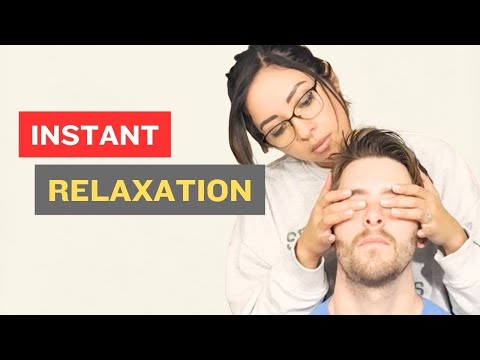 ASMR Head & Eye Massage for Deep Sleep (Anxiety Relief)