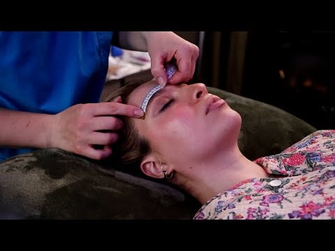 [ASMR] Eyebrow Measuring, Micro Adjustments & Perfectionist Trimming (90-minutes, no middle ads)