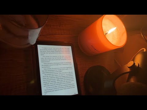 Reading LightLark | Inaudible whispering | ASMR