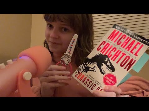 囁き声ASMR - 色々なアイテムで色々なトリガーをする| 日本語ASMR | 本読んでるASMR | タッピング