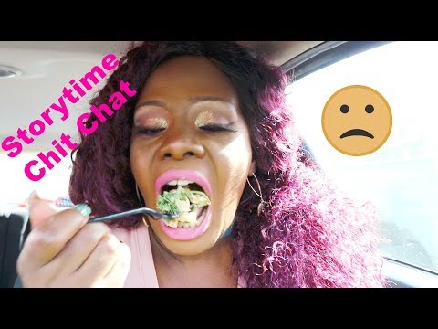 Veggie Salad ASMR StoryTime Chit Chat | My Sister😢 | McDonalds Employee😱